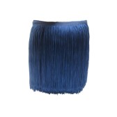 Vágott végű rojt 15cm hosszú - Blu Scuro